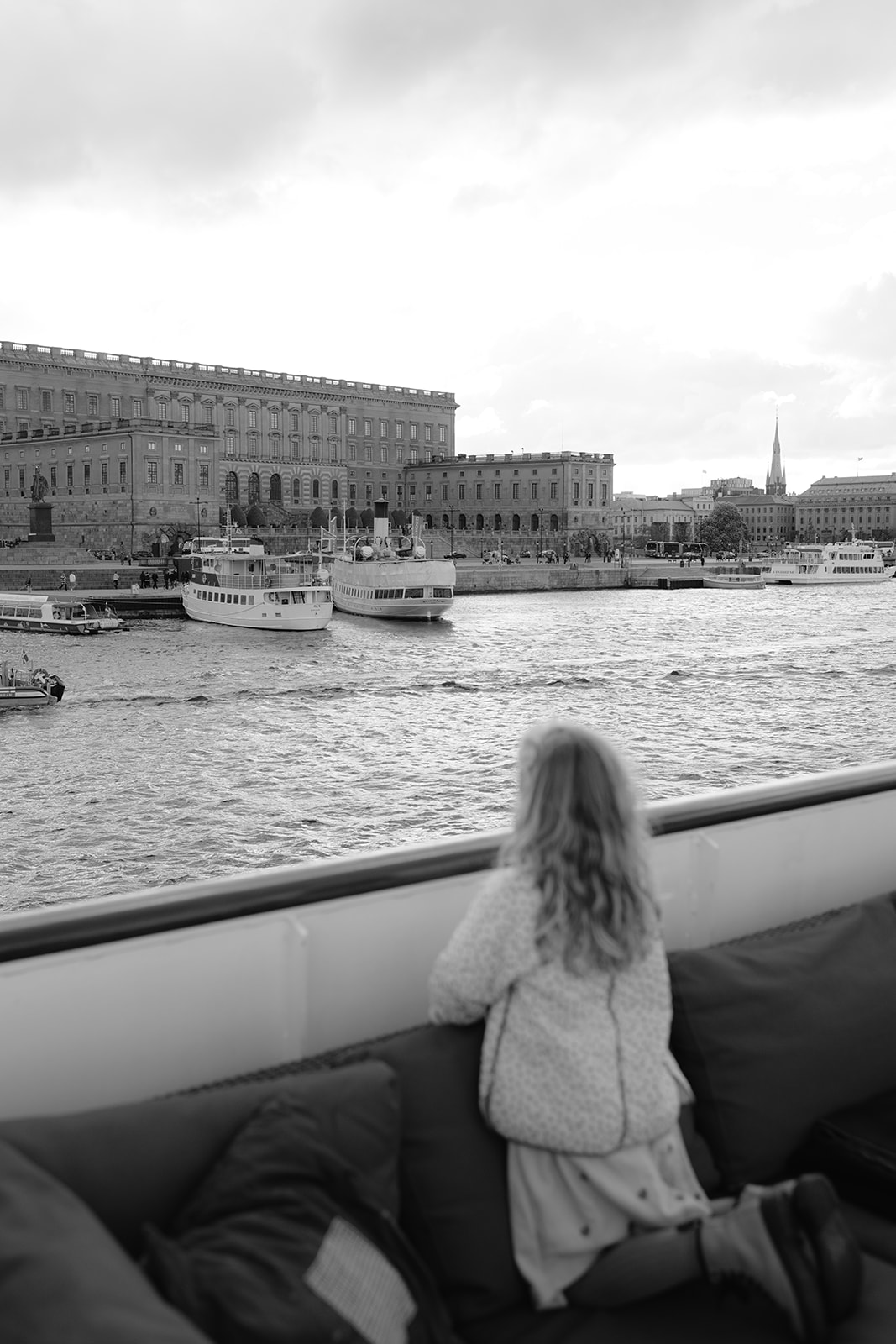 brudpar porträtt Lidingö