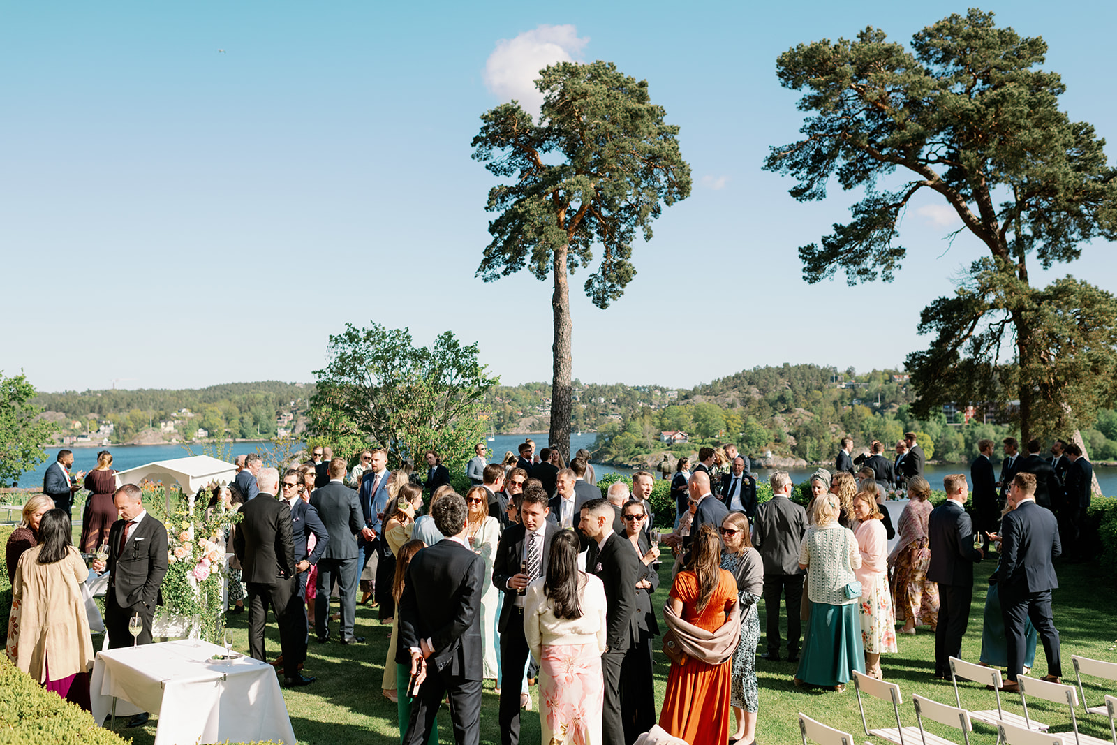 brudpar Högberga Gård Lidingö